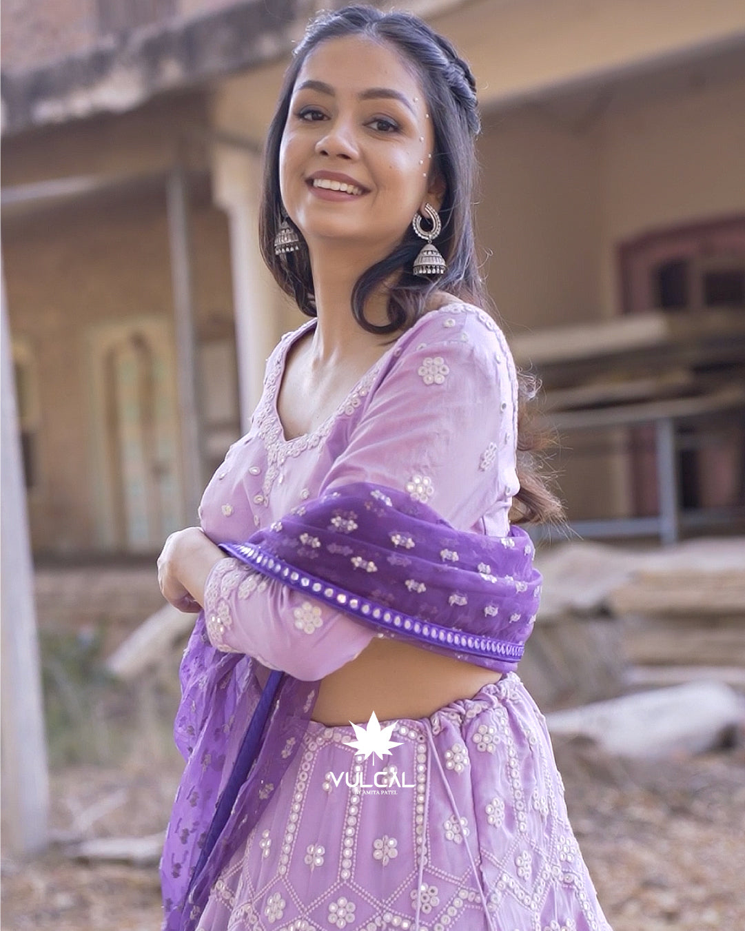 Purple Lehenga