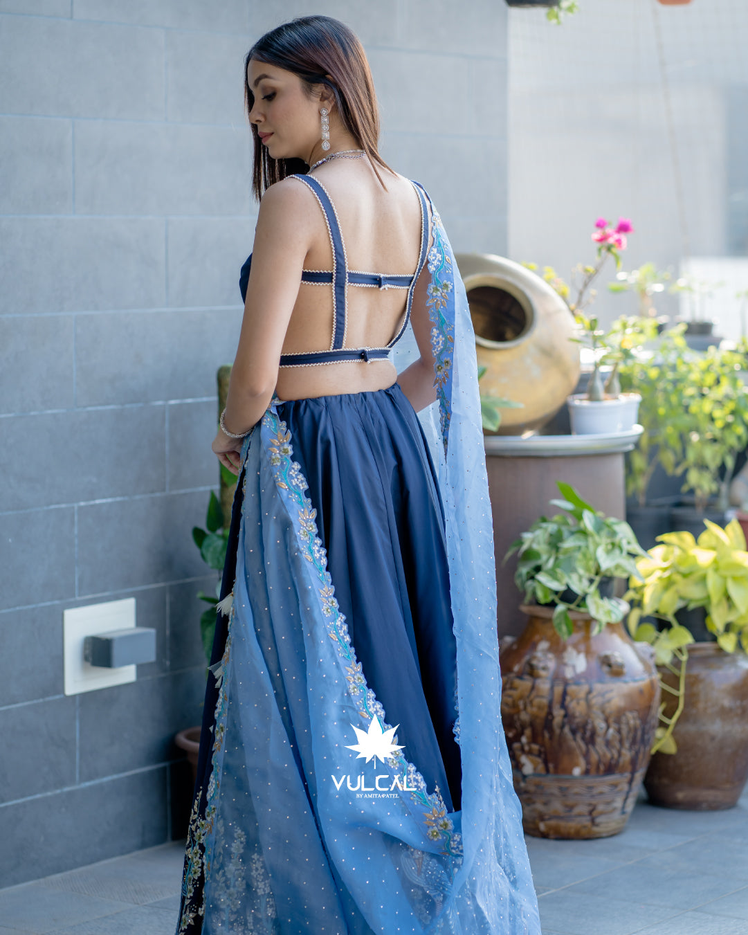 Blue Lehenga