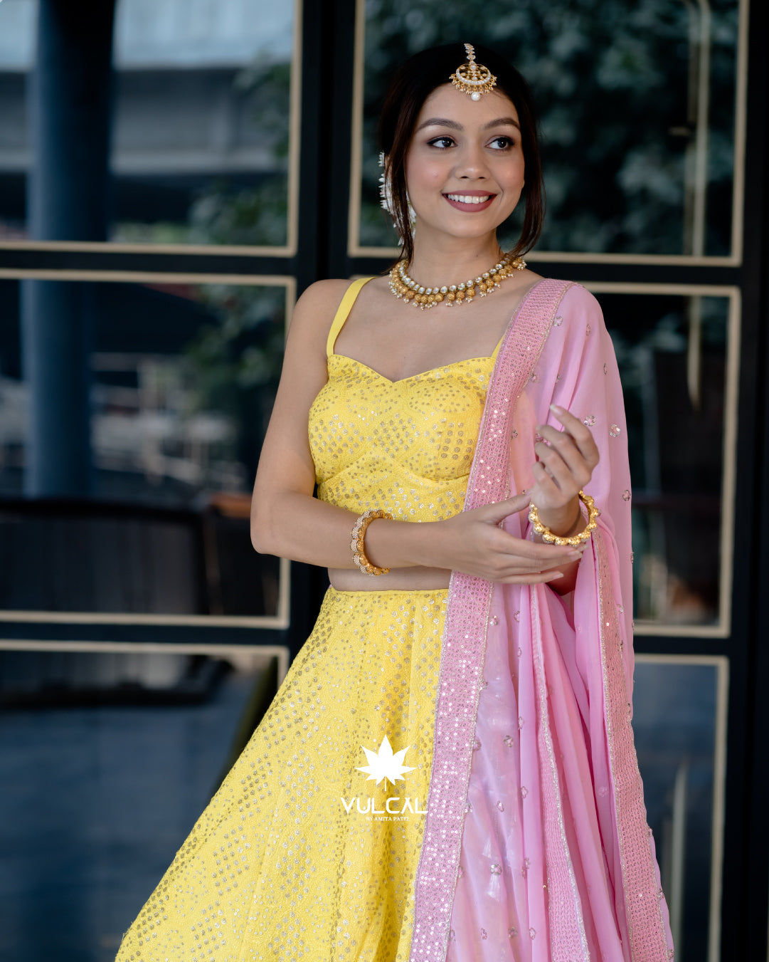Yellow Lehenga