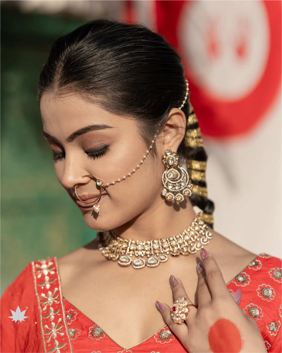 Flame of Love, Red Lehenga