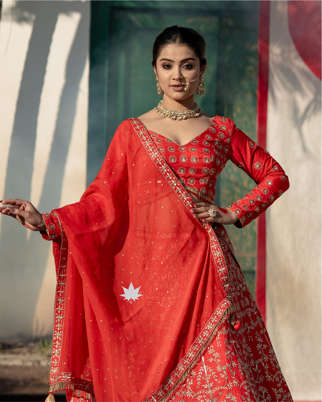 Flame of Love, Red Lehenga