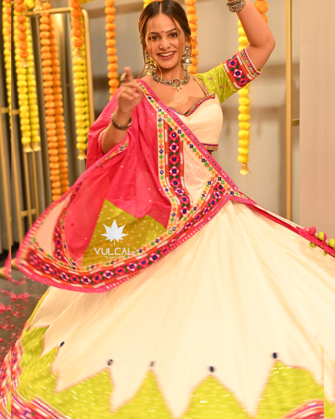 chaniya choli material in vadodara