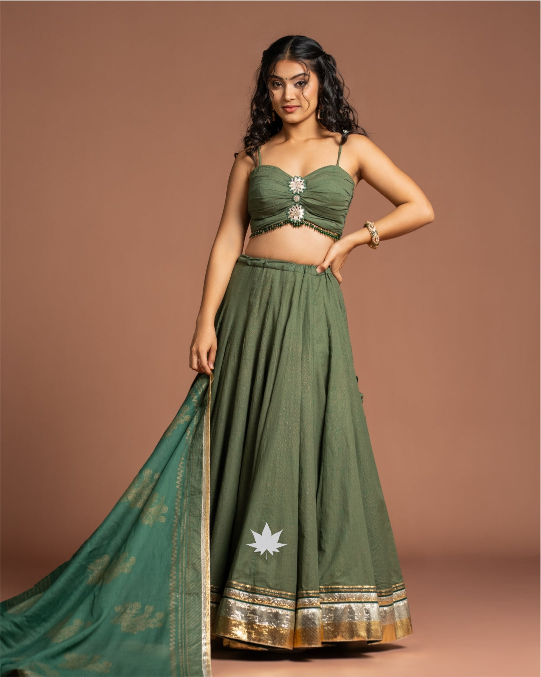Kavya Green Chaniya Choli