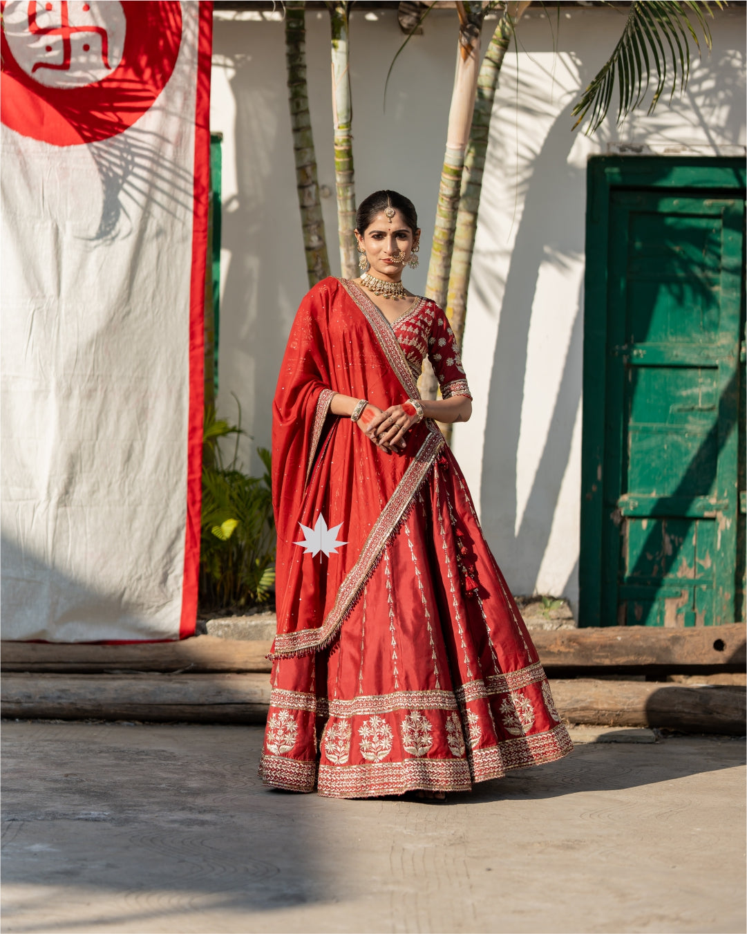 Burgundy Bliss Bridal Lehenga – A Regal Statement for the Modern Bride