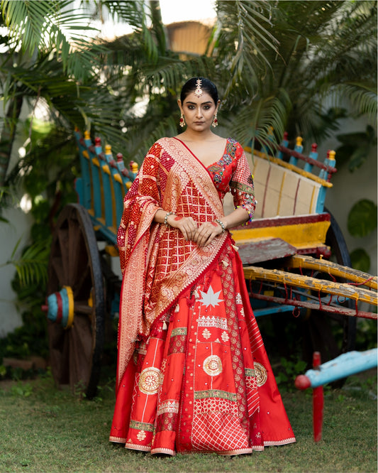 Saffron Soiree Chaniya Choli