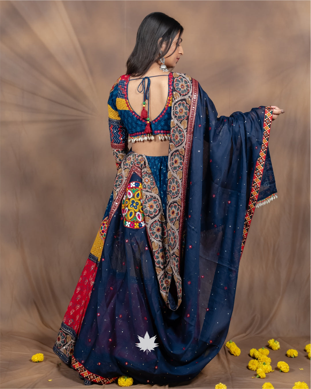 Midnight Plum Chaniya Choli