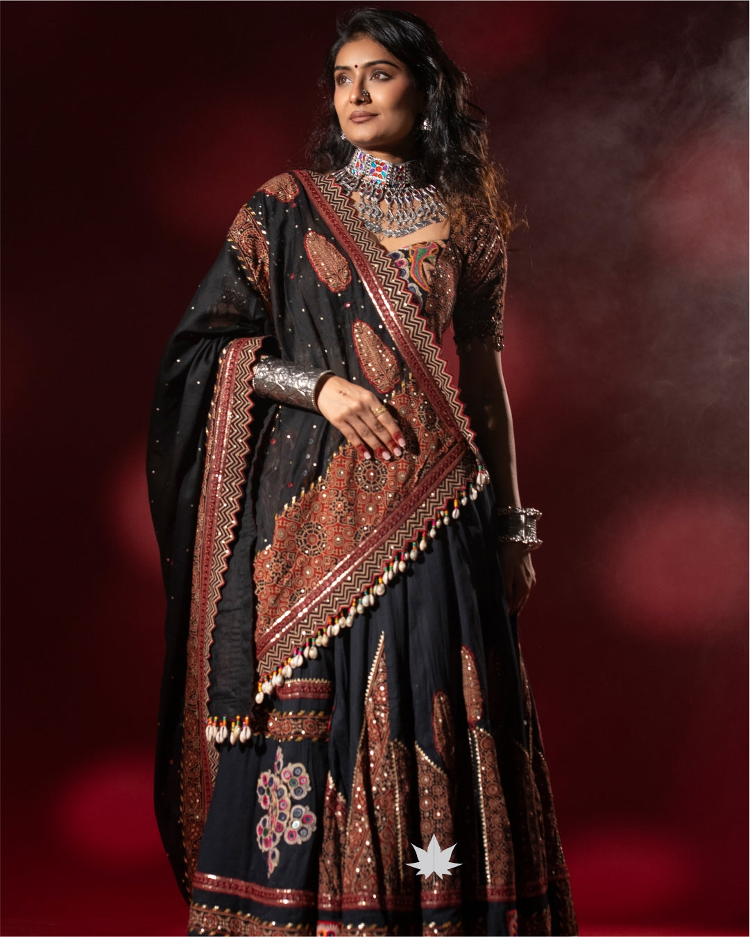 Midnight Elegance Chaniya Choli