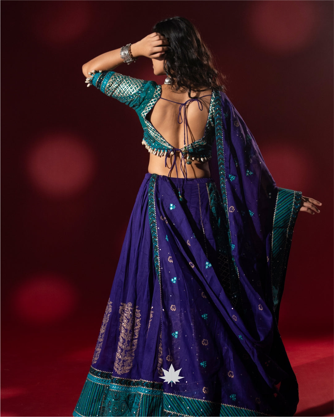 Peacock Blue Royal Chaniya Choli