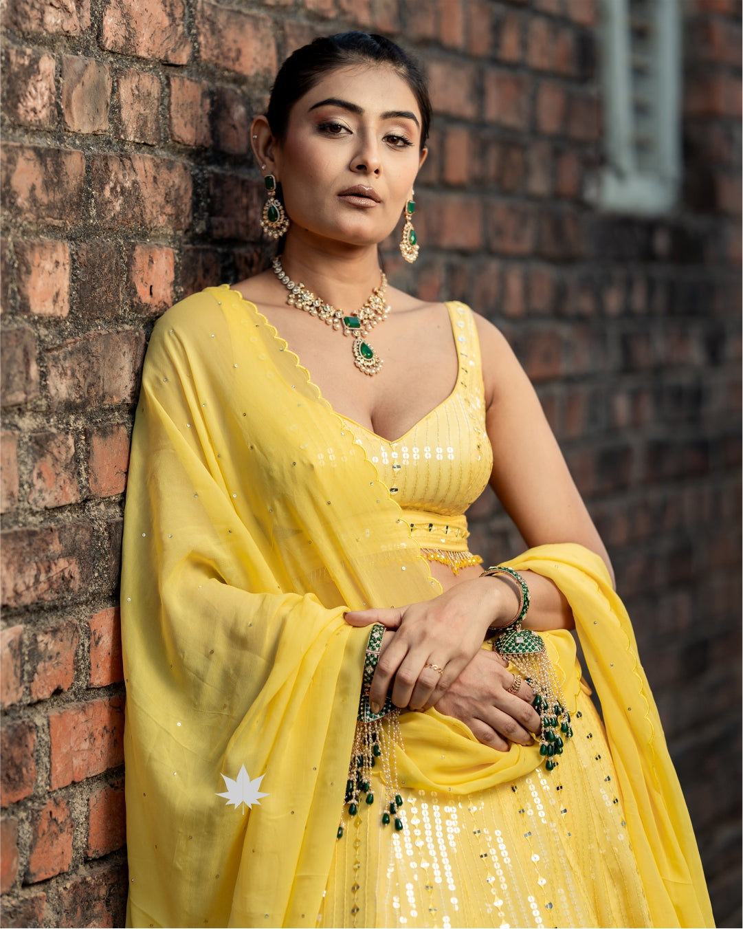 Marigold Mirage Lehenga – A Blooming Elegance in Yellow
