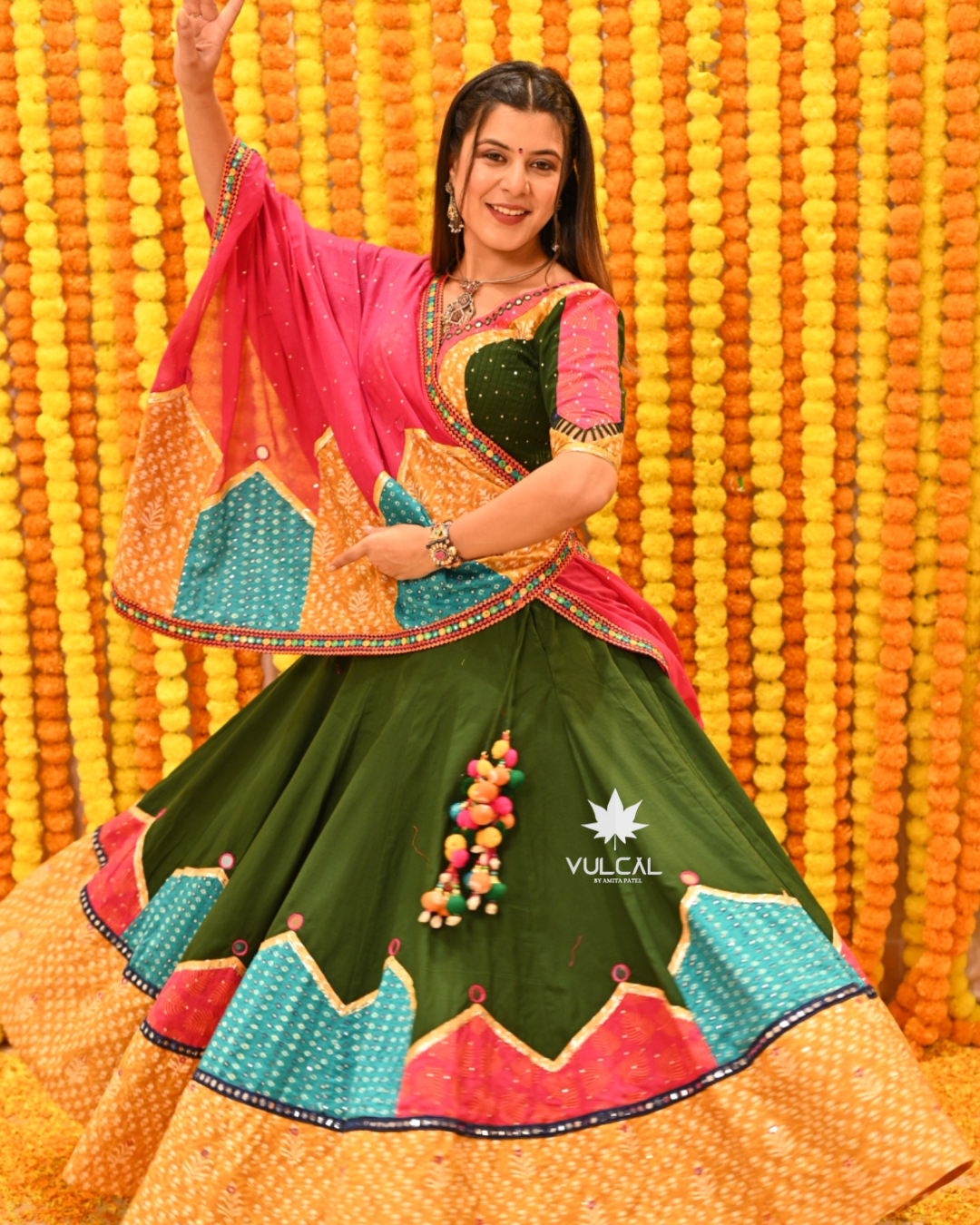 Green Premium Chaniya Choli