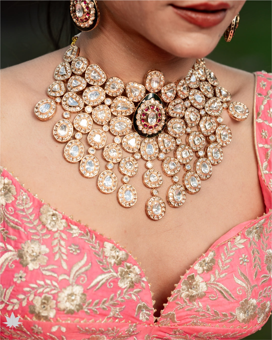 Dazzling Dahlia Lehenga – A Vision in Neon Pink
