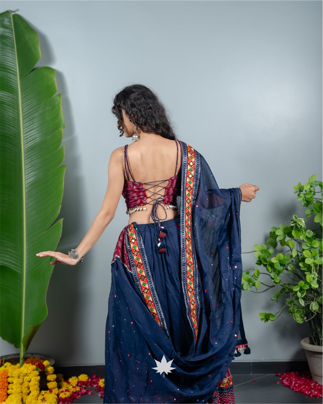 Marron Plum Chaniya Choli