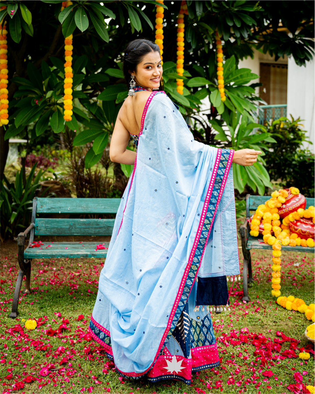 Tribal Royality Multi-Patchwork Chaniya Choli set