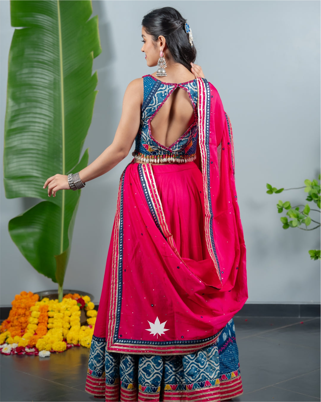 Pink Twirl Chaniya Choli