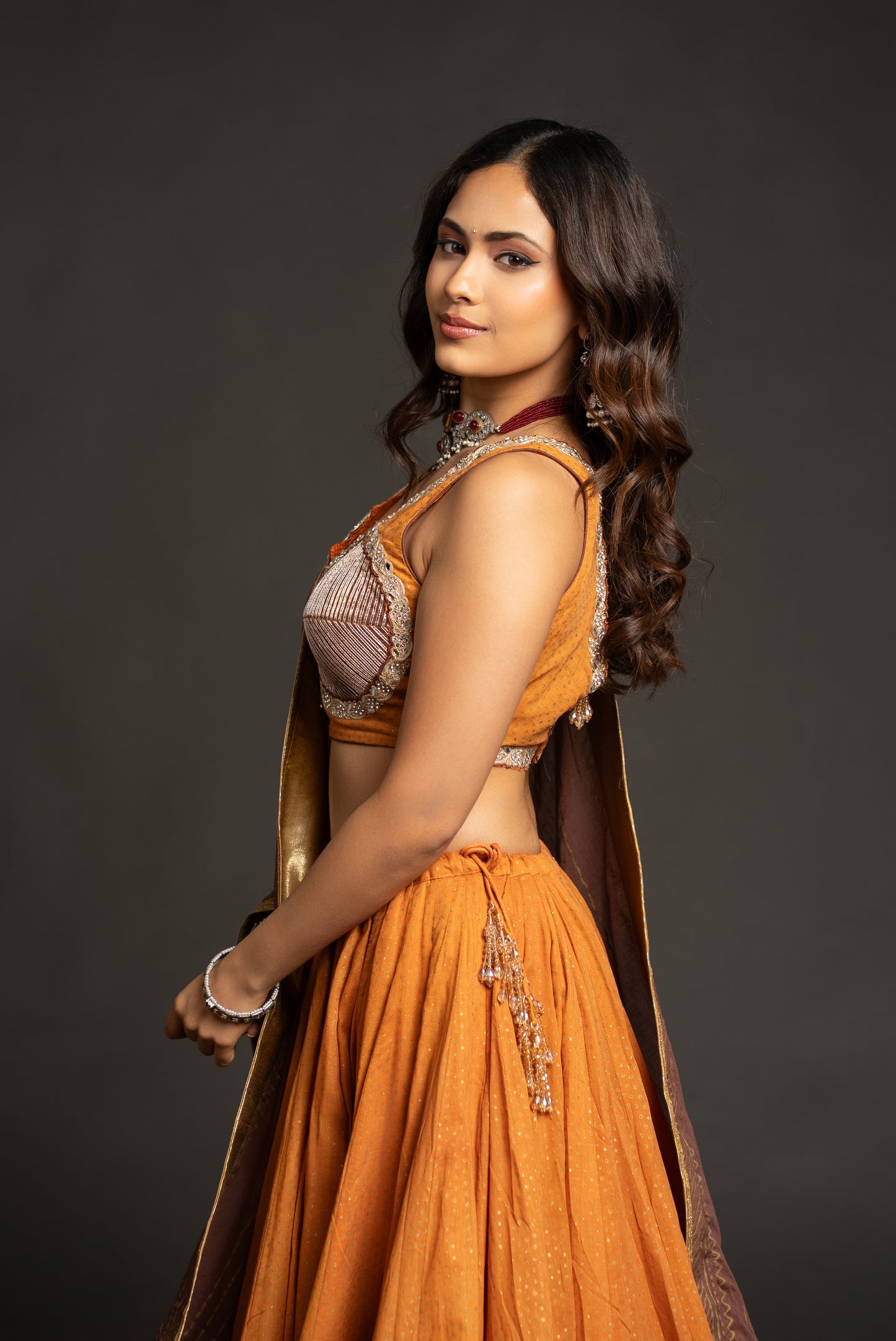 KesarChai Cotton Chaniya Choli
