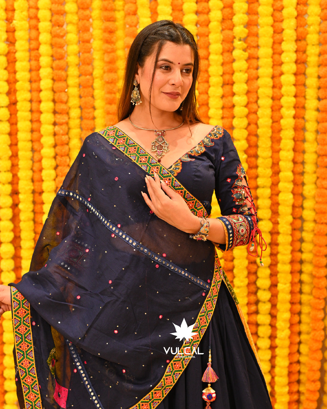 Navy Blue Premium Chaniya Choli