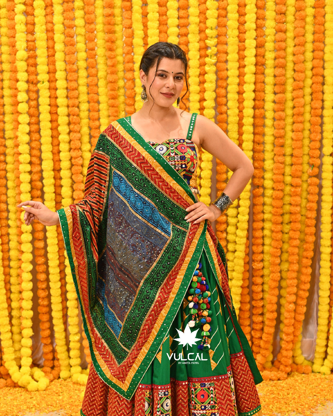 Green Premium Chaniya Choli