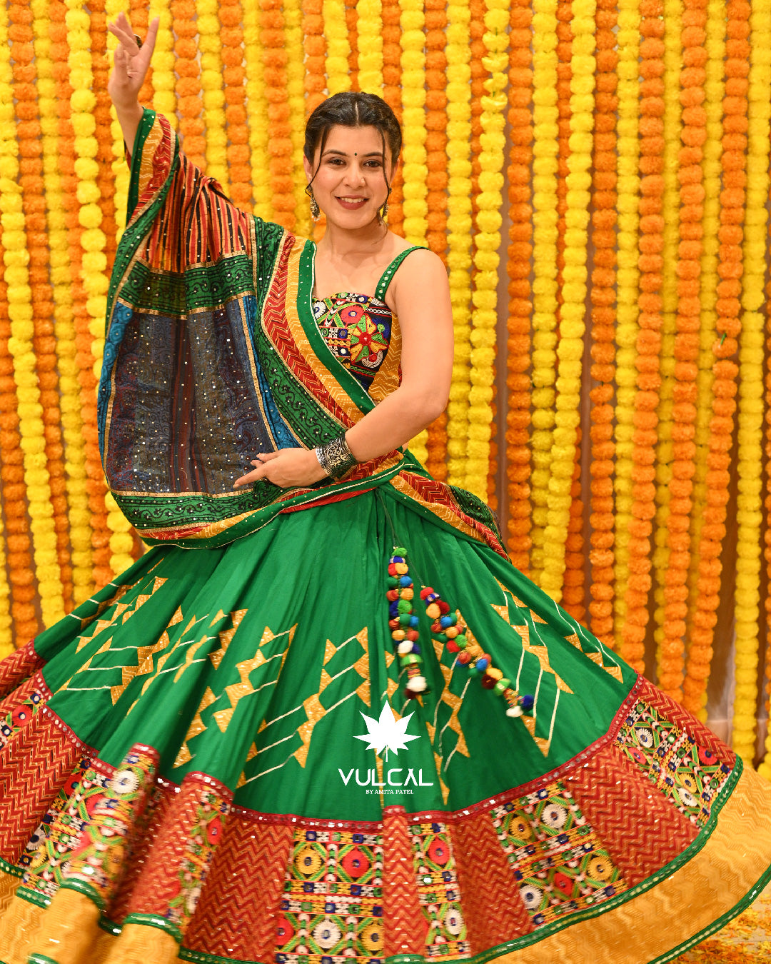 Green Premium Chaniya Choli