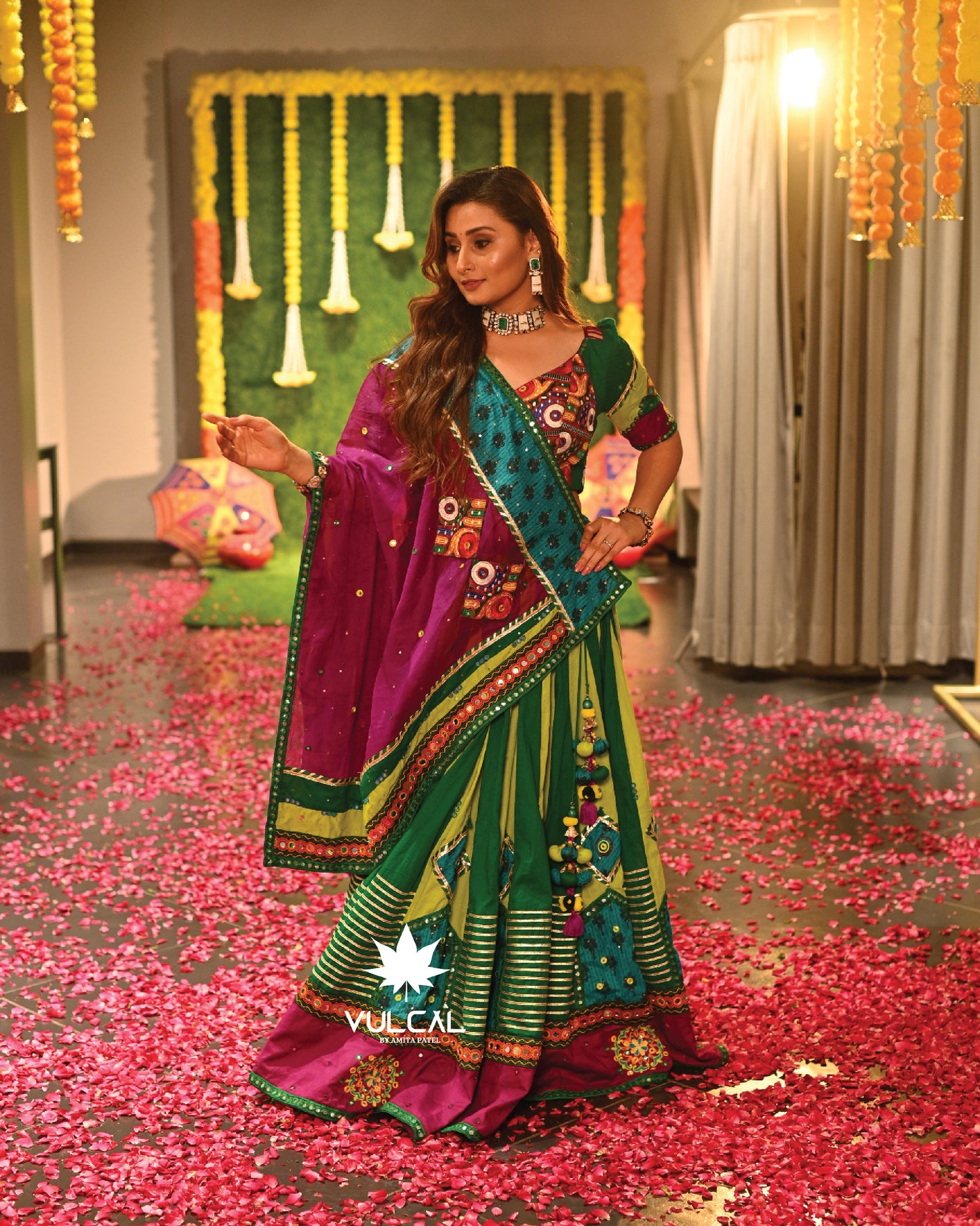 Green Premium Chaniya Choli