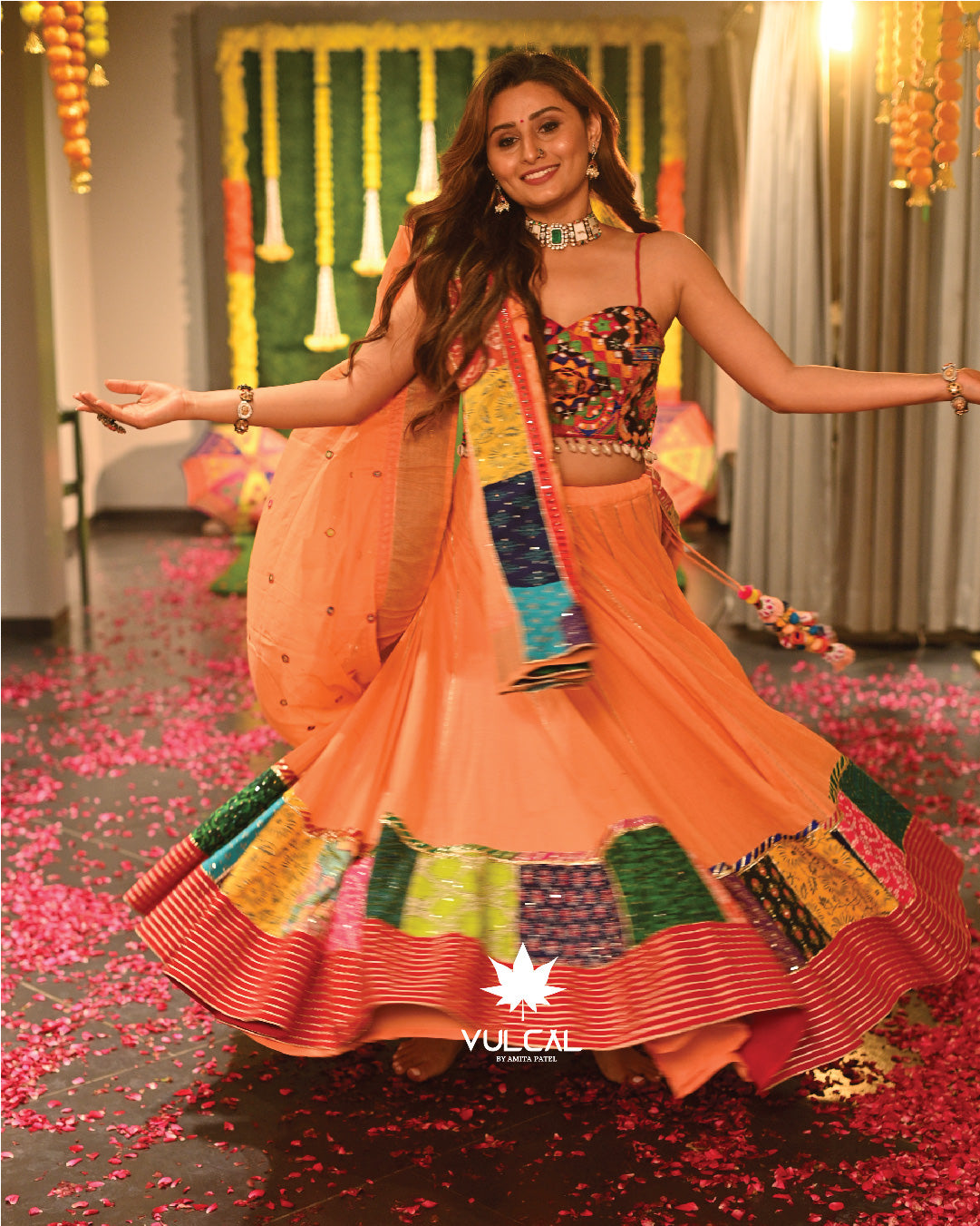 Yellow Premium Navratri Chaniya Choli