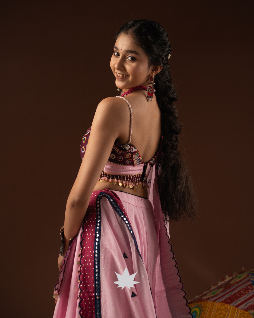 Gulabi Taal Luxury Heritage Chaniya Choli