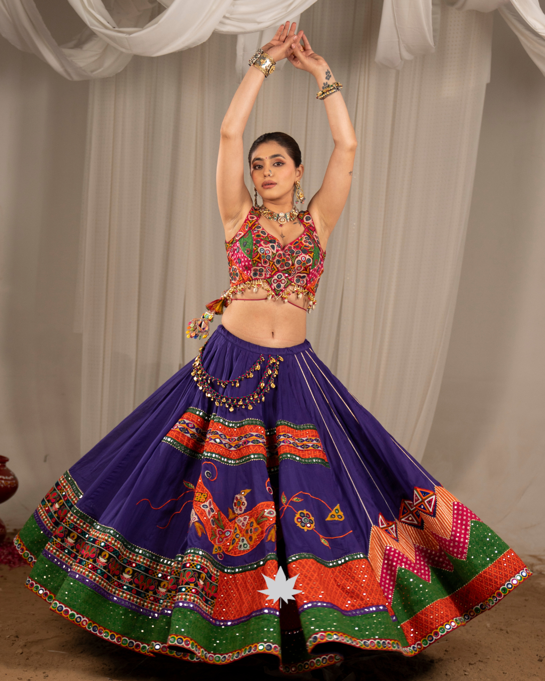 Morangani | Premium Heritage Navratri Chaniya Choli