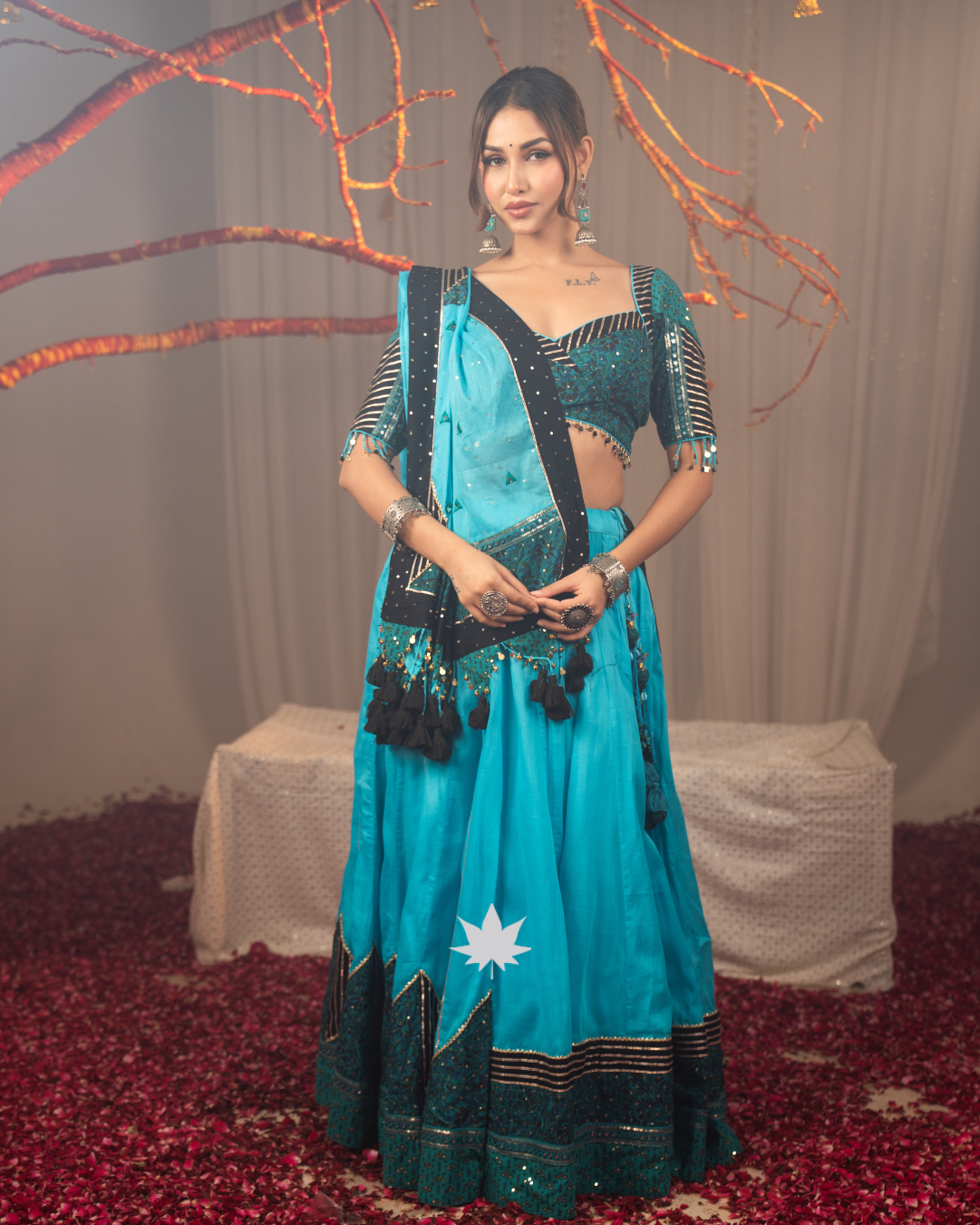 Jal Varnika | Premium Heritage Navratri Chaniya Choli
