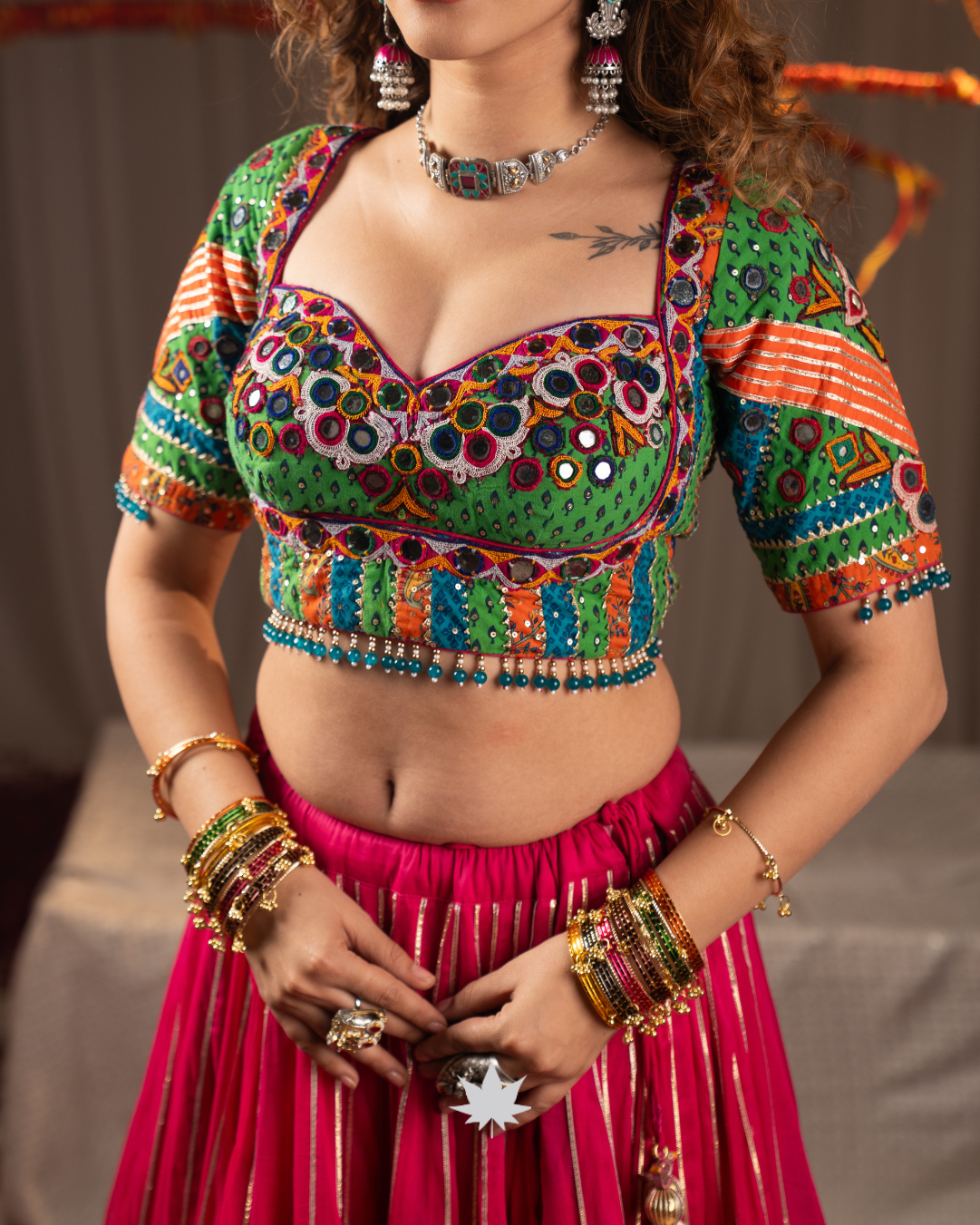 Rangotsav | Premium Heritage Navratri Chaniya Choli