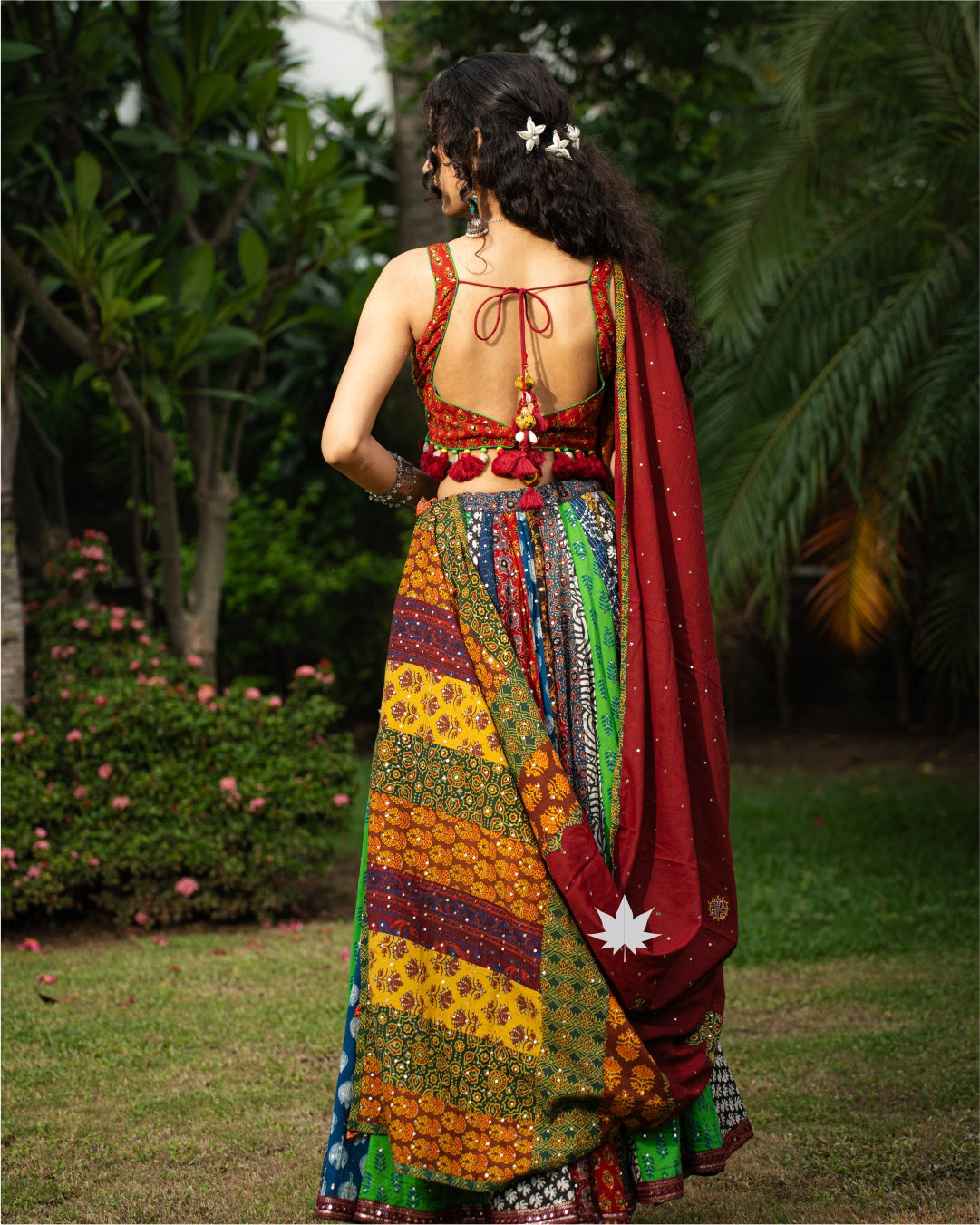 Multicolor Patchwork Chaniya Choli Set