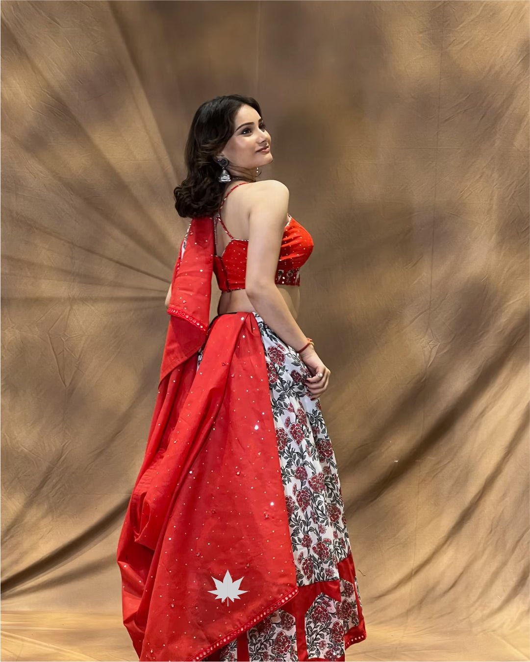 Navrang White Chaniya Choli