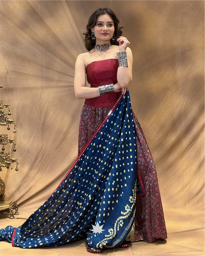 Rudra Ajrak Elegance