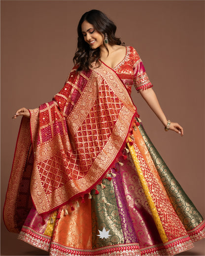 RangManjari Brocade Chaniya Choli