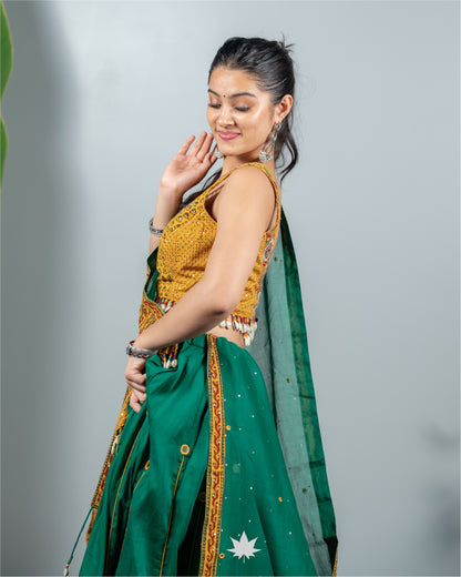 Emerald Glow Chaniya Choli
