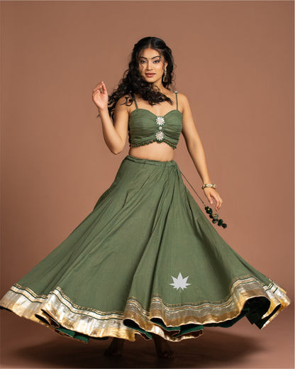 Kavya Green Chaniya Choli