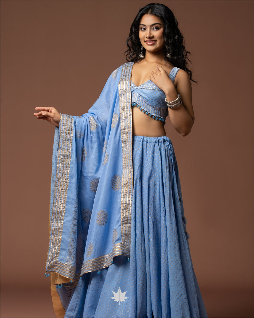 Nysa Blue Chaniya Choli