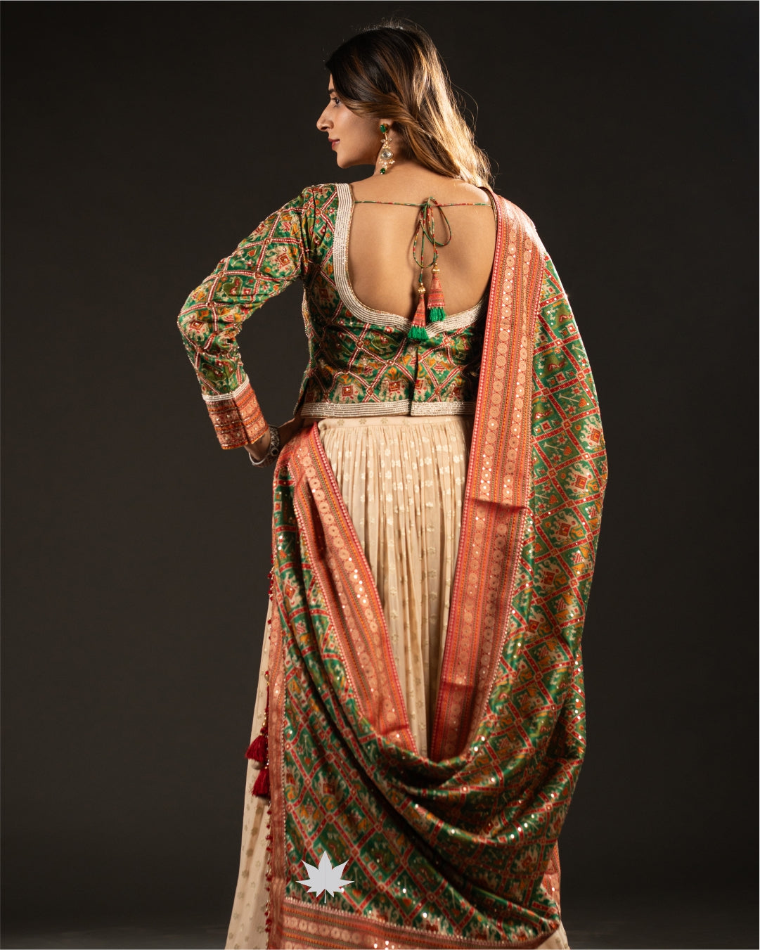 Patola Grace – Banarasi Georgette Lehenga Set