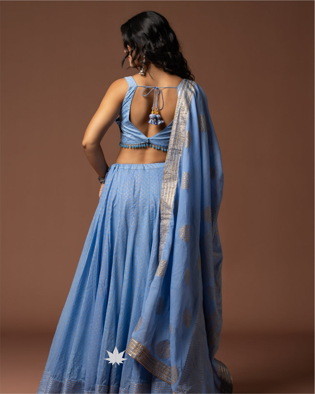 Nysa Blue Chaniya Choli