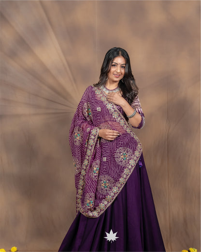 Royal Amethyst Chaniya Choli