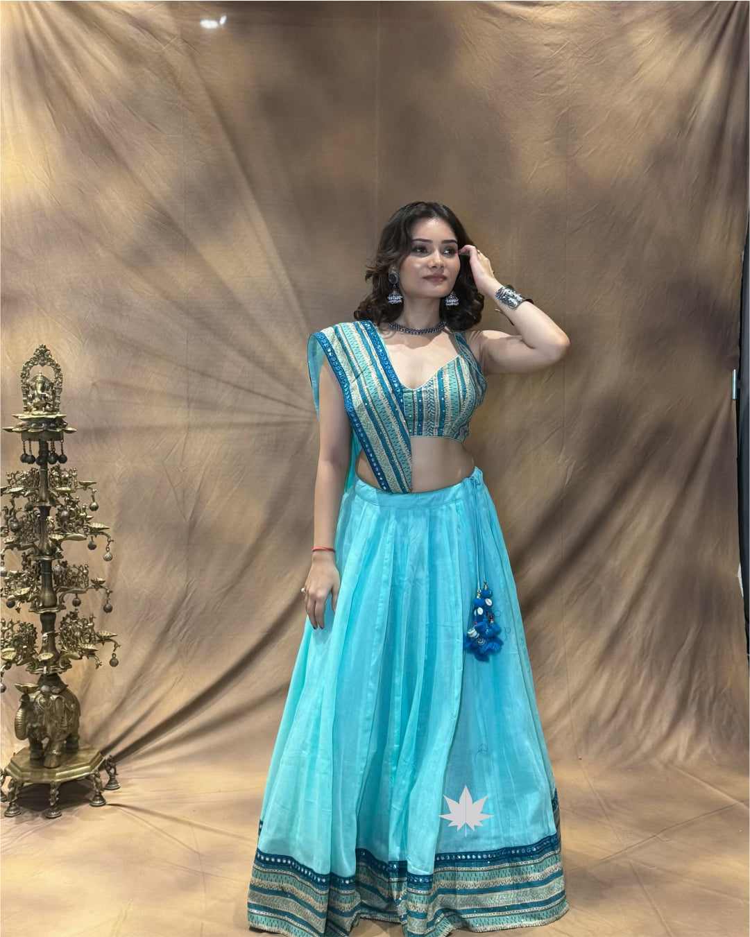 Neelanjali Cotton Ghagra Choli