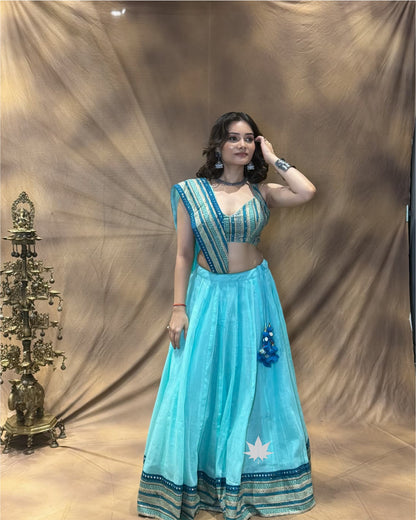 Neelanjali Cotton Ghagra Choli