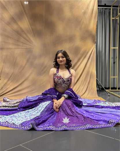 Glow Georgette Ghagra Choli