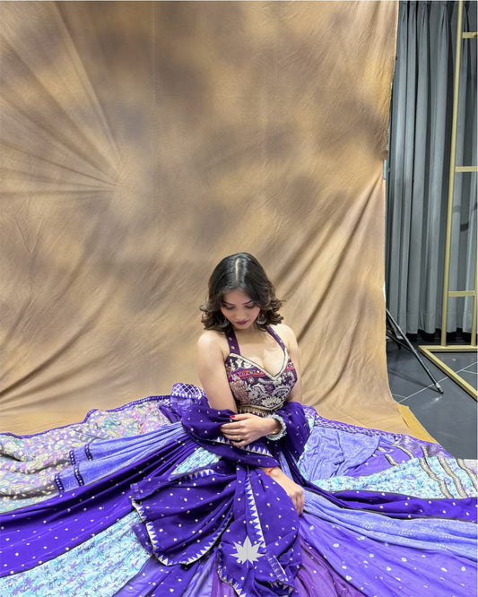 Glow Georgette Ghagra Choli
