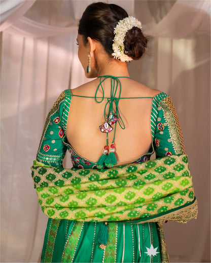 Emerald Heritage Chaniya Choli
