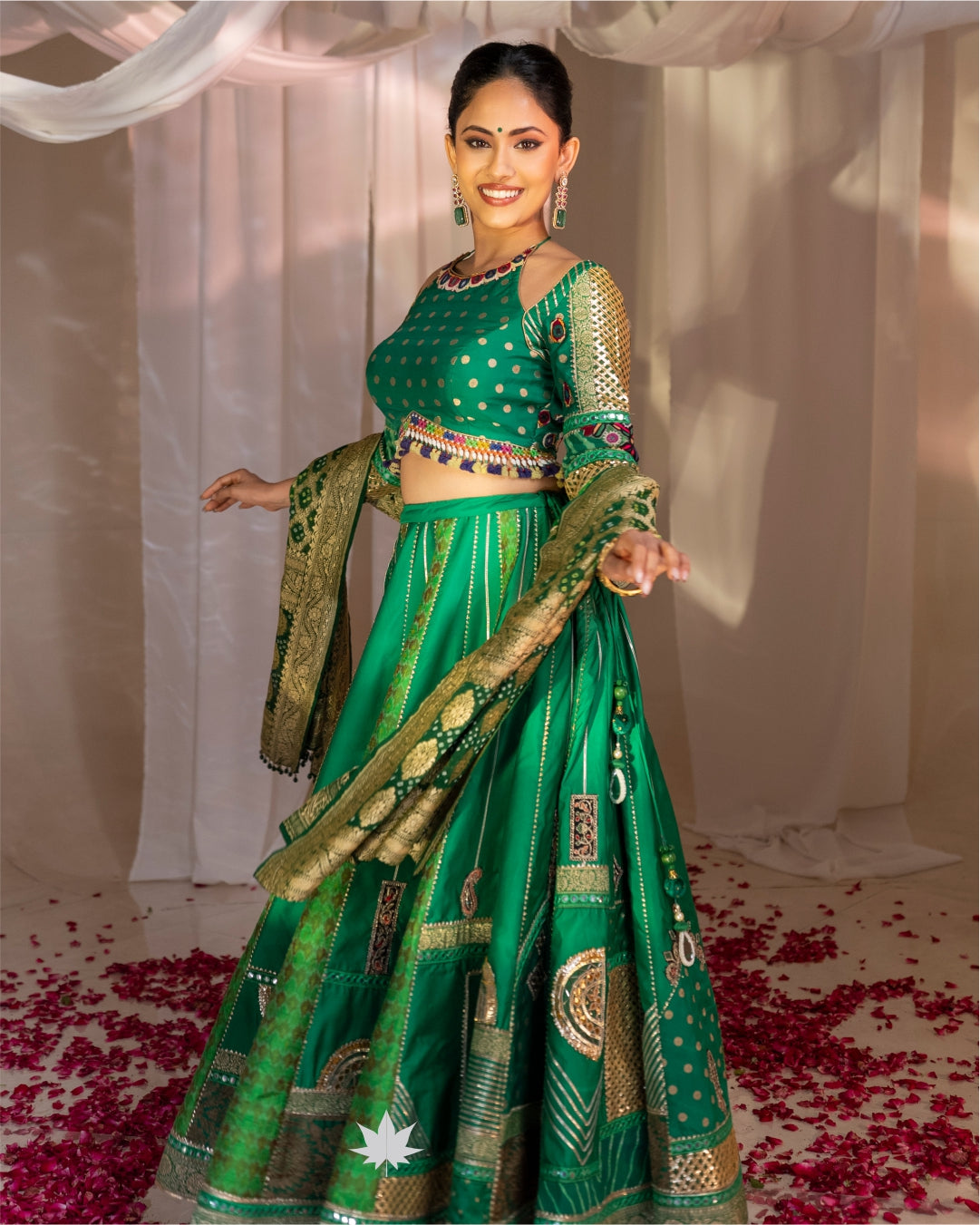 Emerald Heritage Chaniya Choli