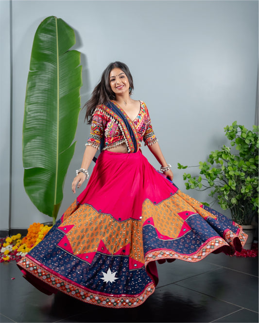 Elegance Patchwork Chaniya Choli