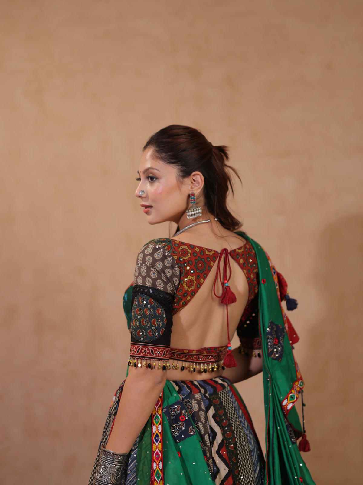 Rangrez Multi-Colour Patchwork | Heritage Chaniyacholi