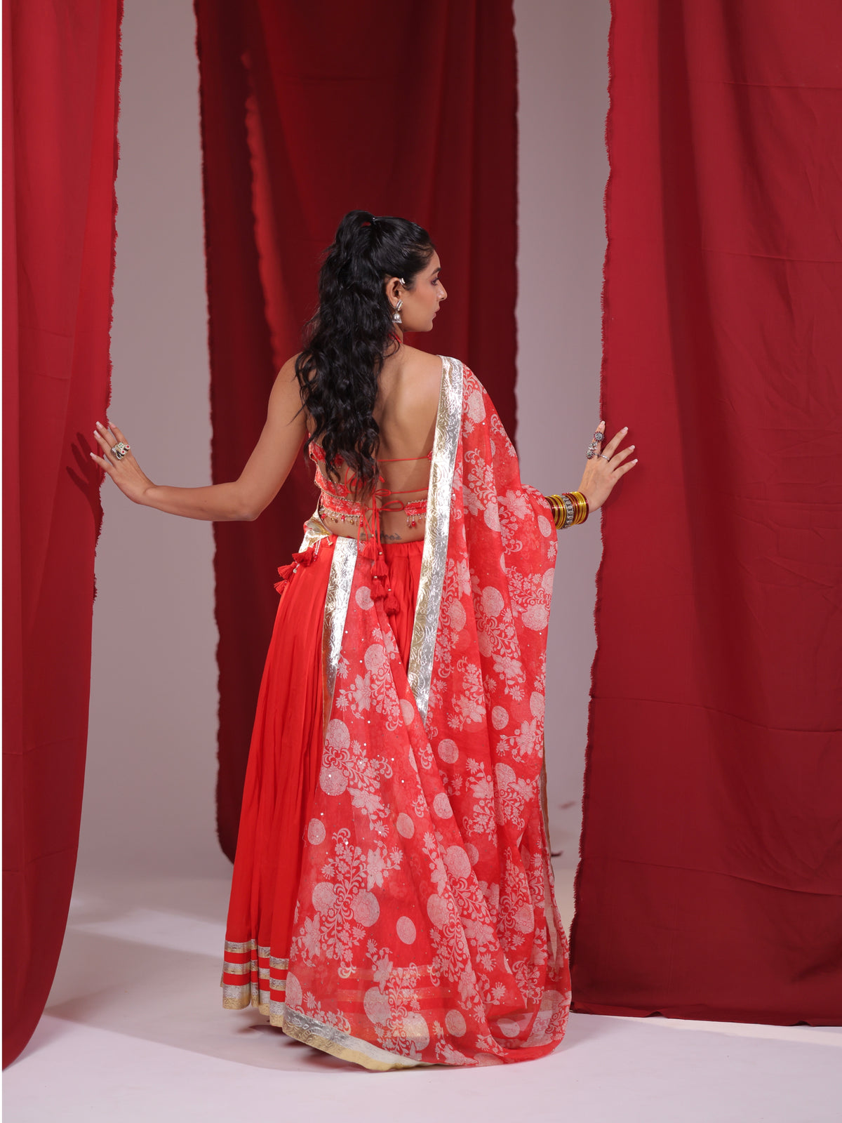 Sindhoori Jhilmil | Halter Chaniyacholi