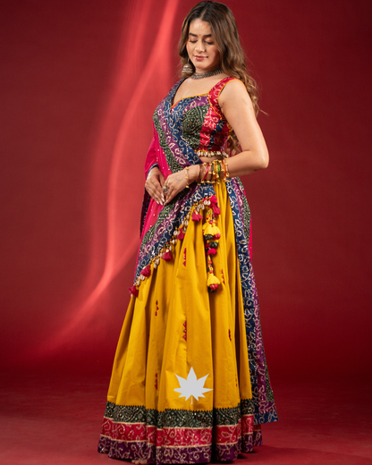 Rang Pushp | Premium Garba Chaniya Choli