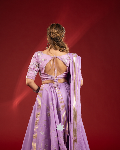 Mauve Mira | Premium Luxury Navratri Chaniya Choli