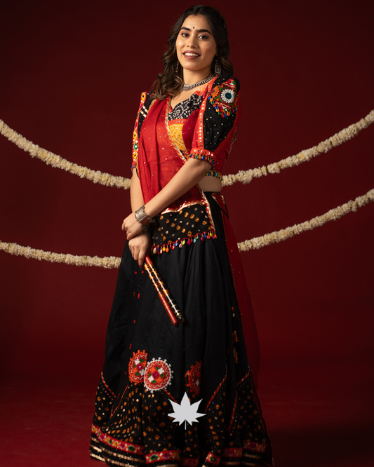 Kaali Kamli Traditional Navratri Chaniya Choli